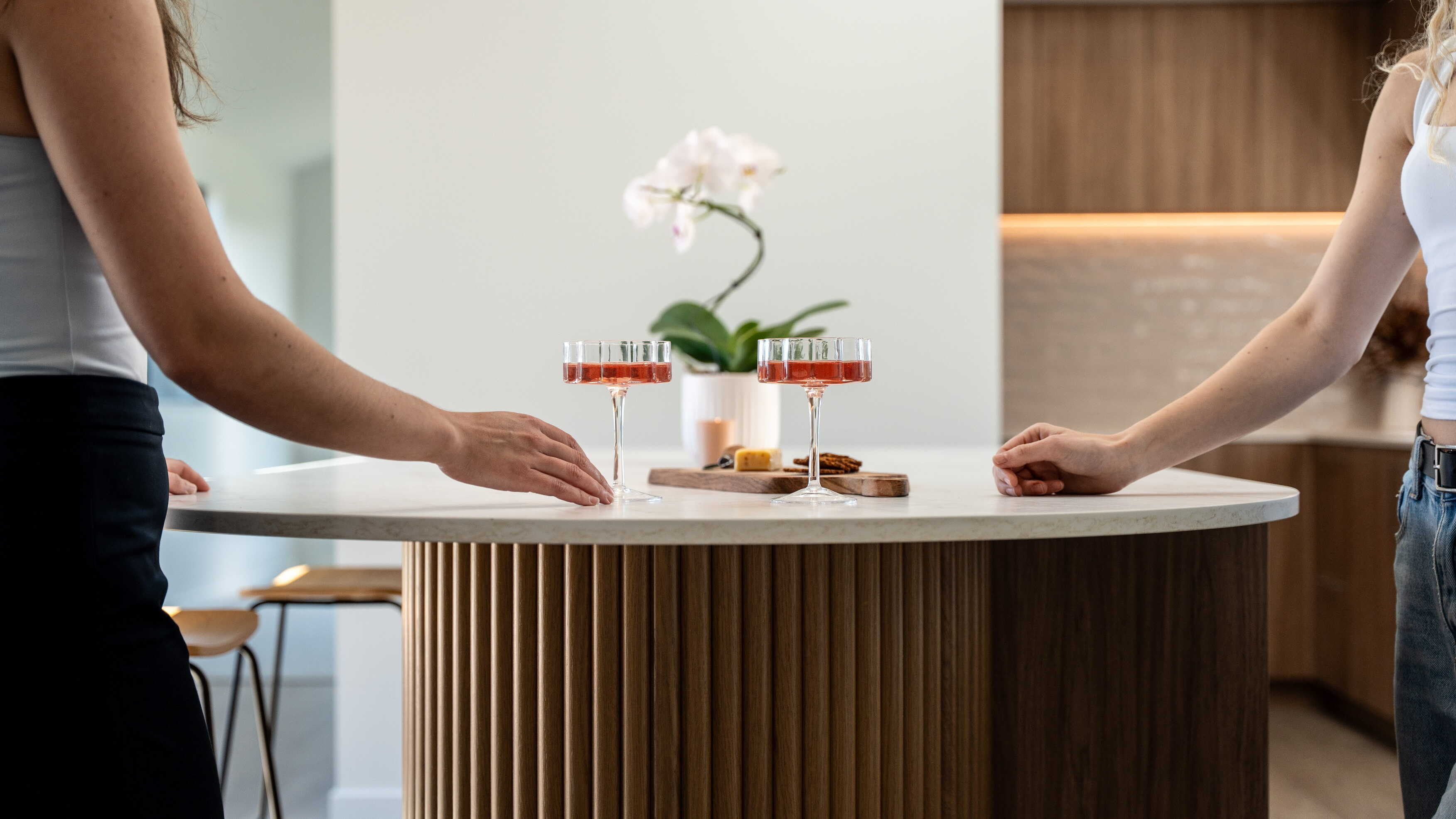 Creating Atmosphere Through Fluted Wall Panels