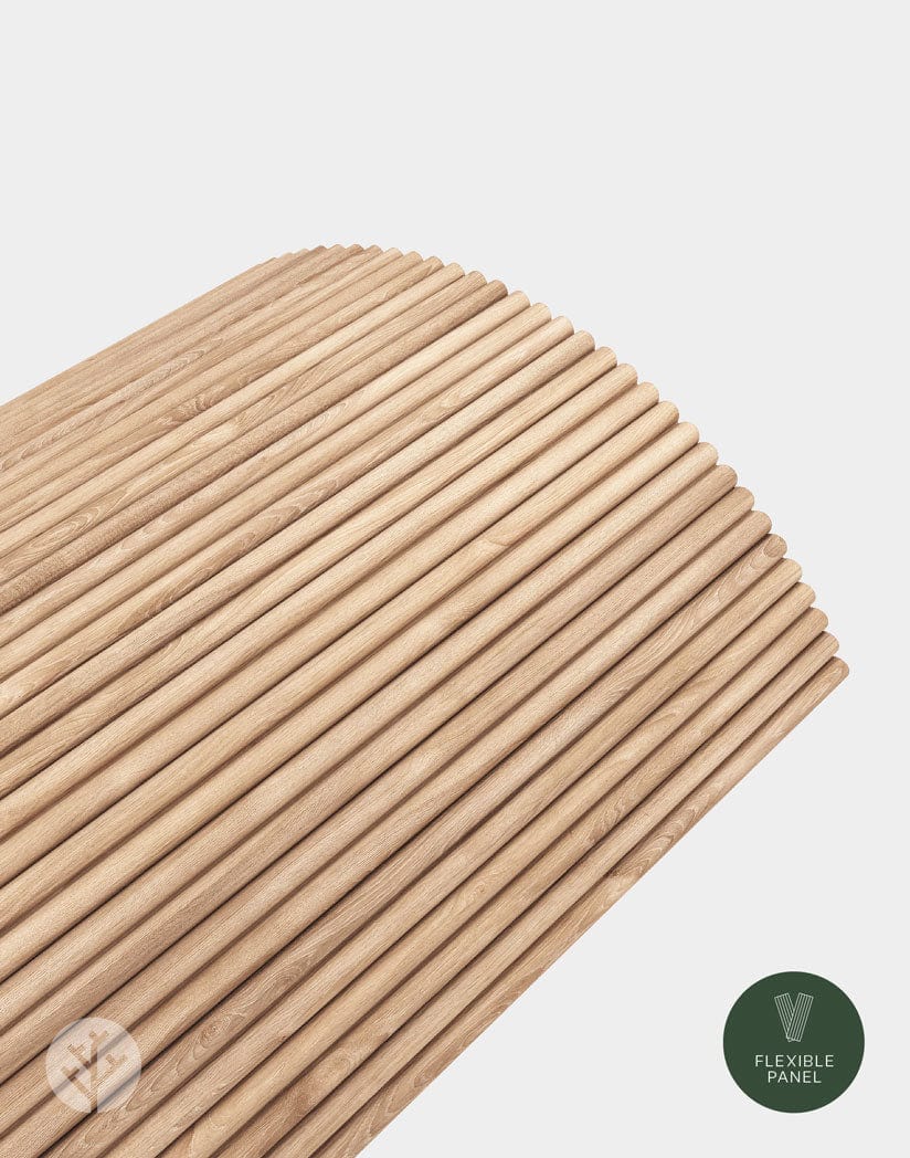 WVH® Australia Flutto Oak Mini-Ridge Flexible Panels