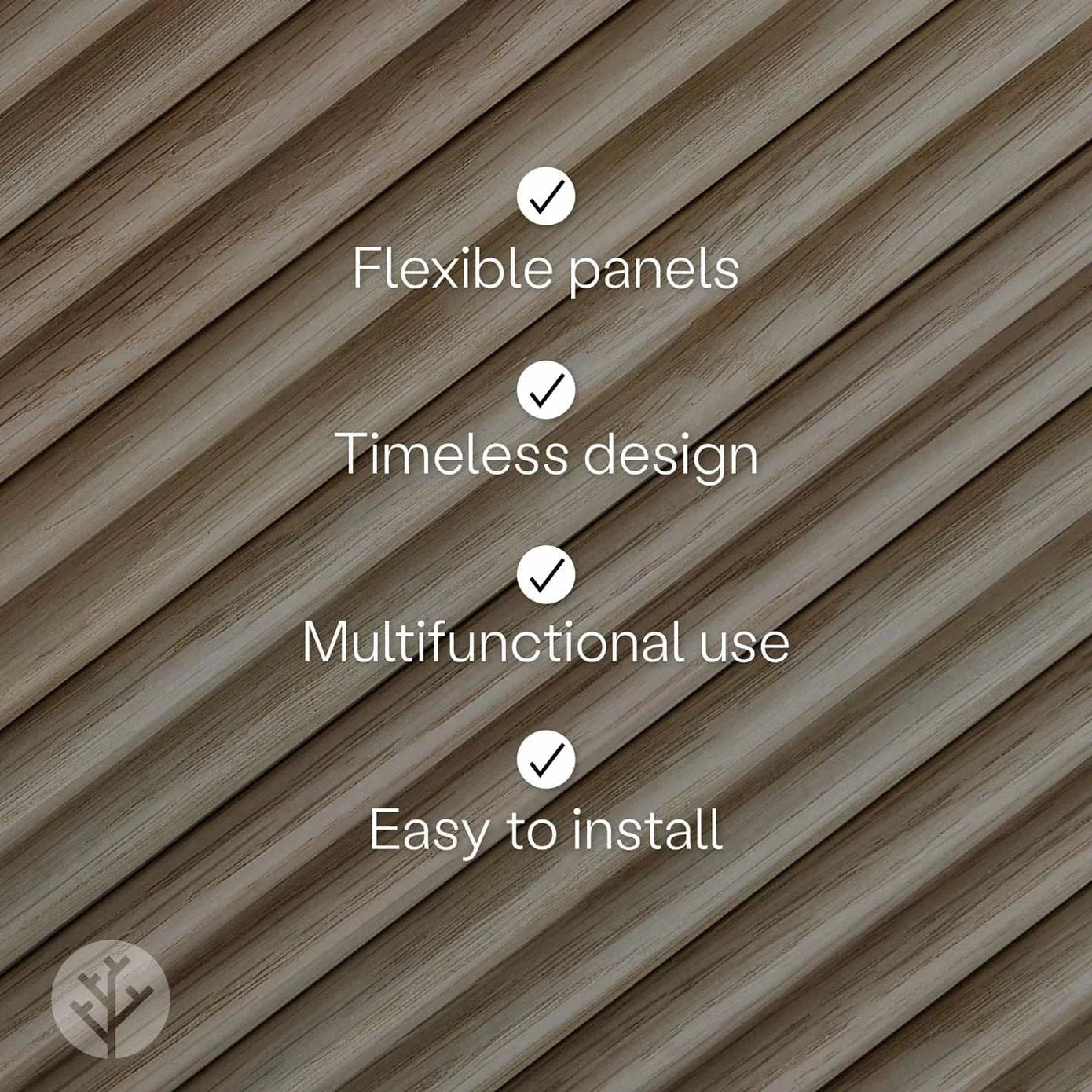 WVH® Australia Flutto™ Oak Mini-Ridge Flexible Tambour Wood Panels