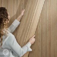 WVH® Australia Flutto™ Oak Mini-Ridge Flexible Tambour Wood Panels