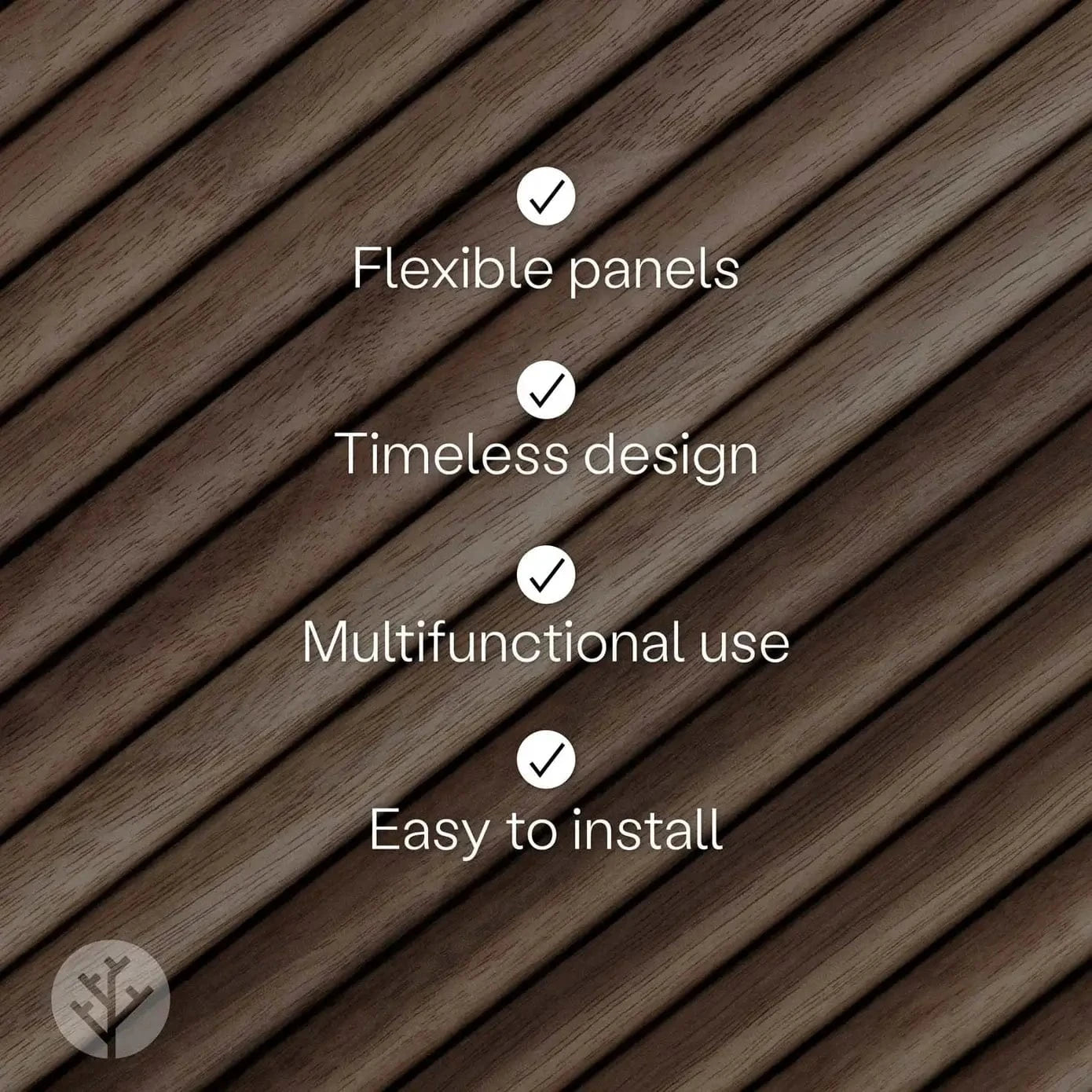 WVH® Australia Flutto™ Walnut Mini-Ridge Flexible Tambour Wood Panels