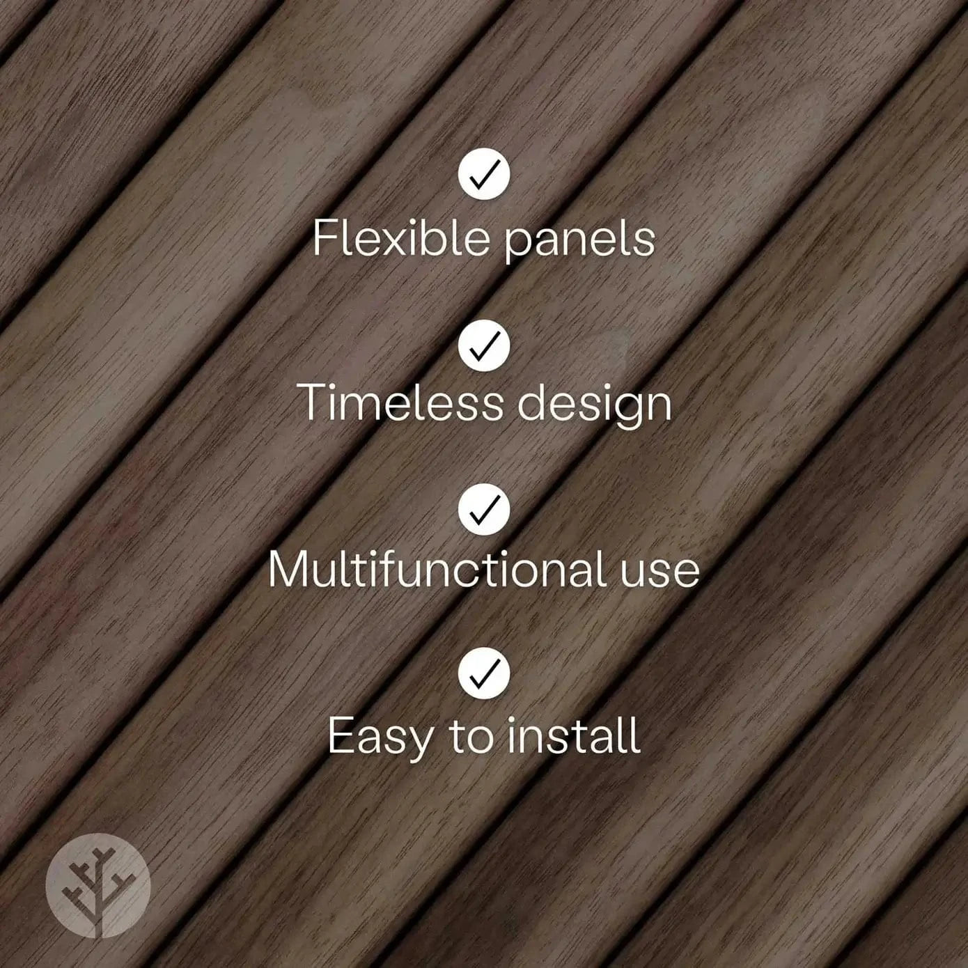 WVH® Australia Flutto™ Walnut Ridge Flexible Tambour Wood Panels