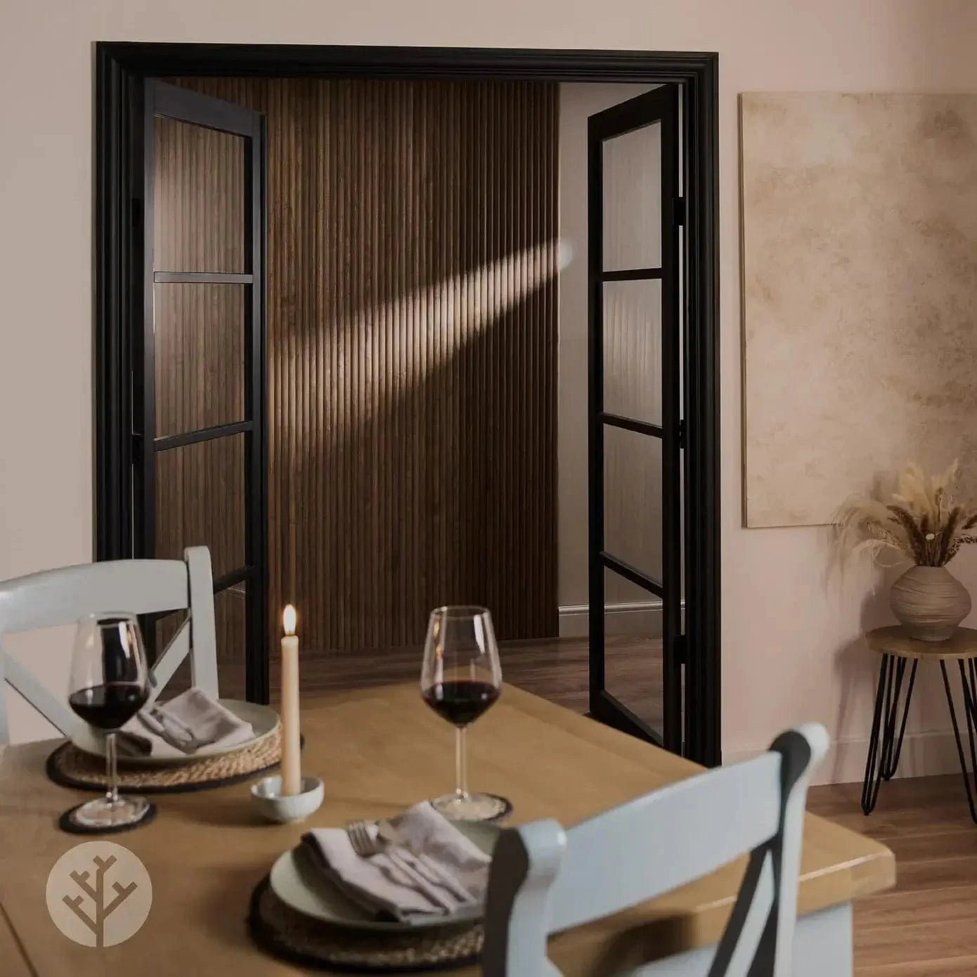 WVH® Australia Flutto™ Walnut Ridge Flexible Tambour Wood Panels