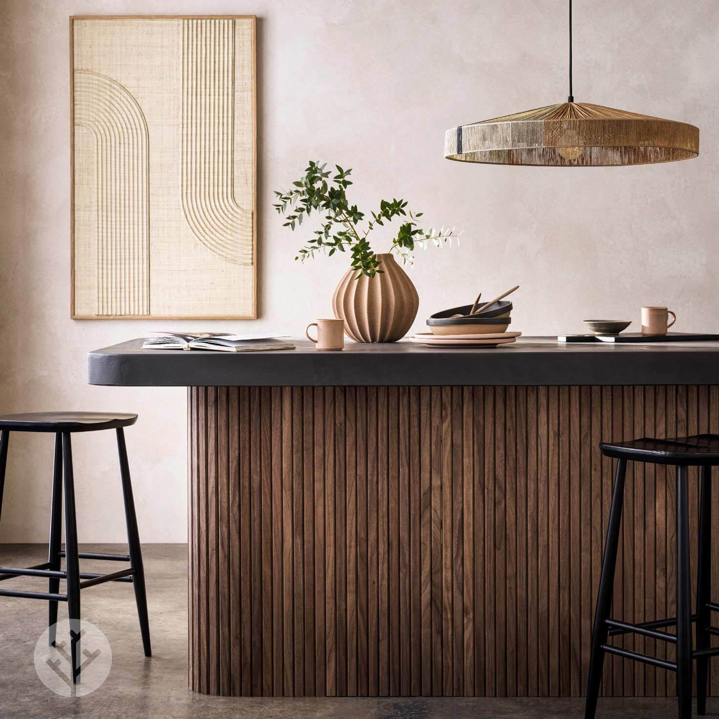 WVH® Australia Flutto™ Walnut Slat Flexible Tambour Wood Panels