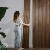 WVH® Australia Flutto™ Walnut Zigzag Flexible Tambour Wood Panels