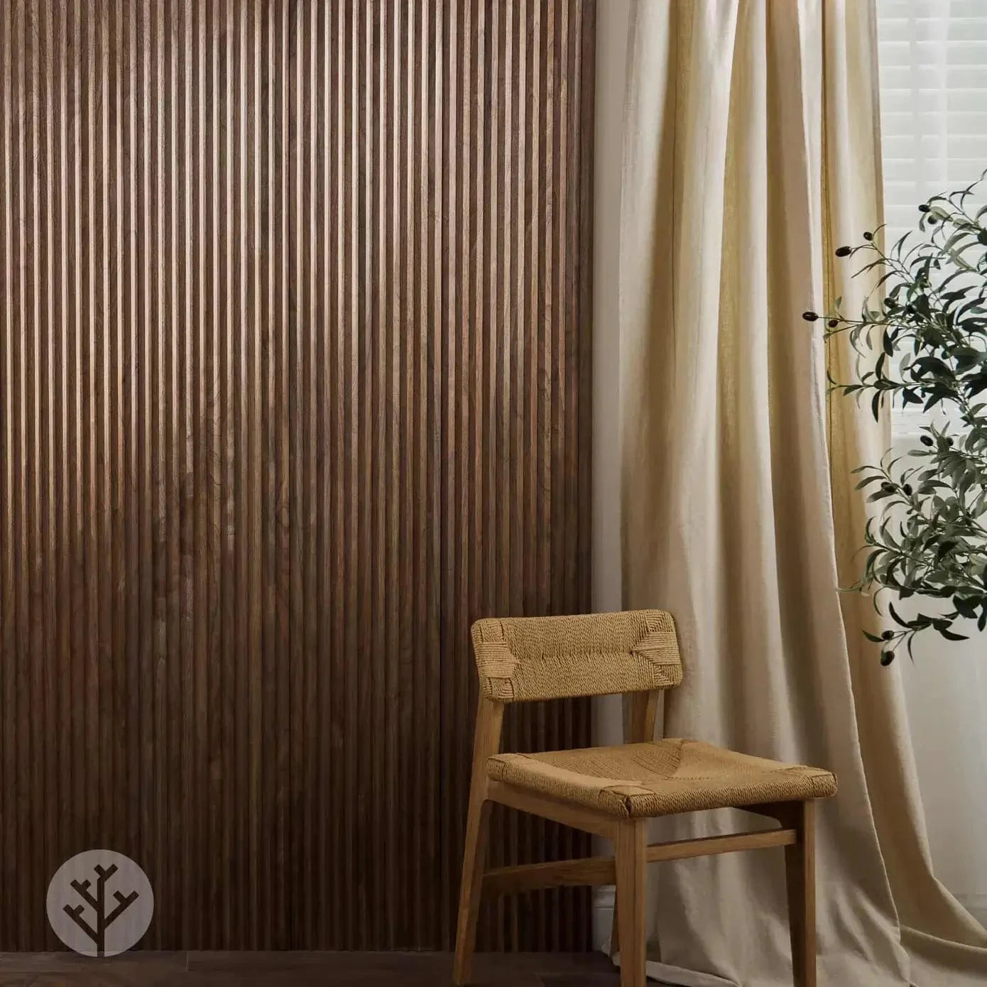 WVH® Australia Flutto™ Walnut Zigzag Flexible Tambour Wood Panels