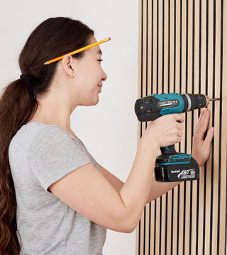 How to install the acoustic wall panels
