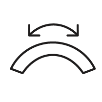 Flexible Around Convex Curves