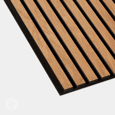 WVH® Acoustic Slat Wood Wall Panels Natural Oak Acoustic Slat Wood Wall Panels