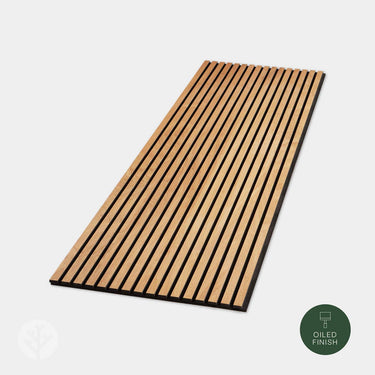 WVH® Acoustic Wood Slat Wall Panels Natural Oak Acoustic Slat Wood Wall Panels