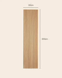 WVH® Australia Acoustic Slat Wood Wall Panels Signature Oiled Acupanel Luxe Oak Wide Slat Panels