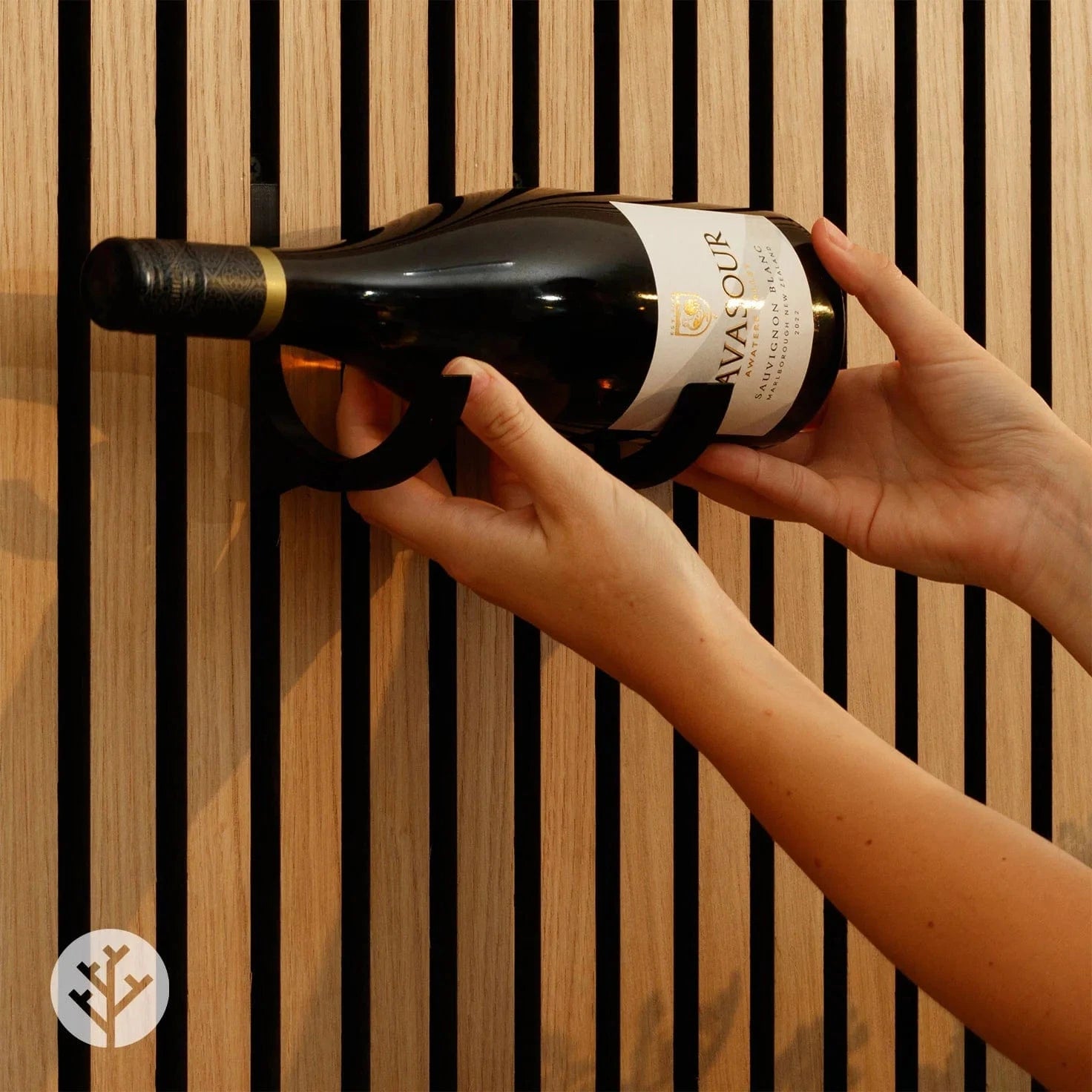 WVH® Australia Black Wine Rack (2pk)