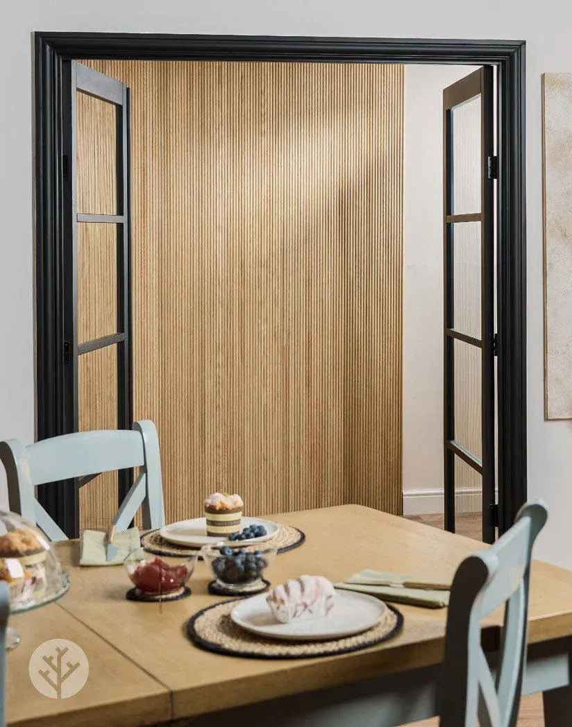 WVH® Australia Flutto Oak Mini-Ridge Flexible Panels