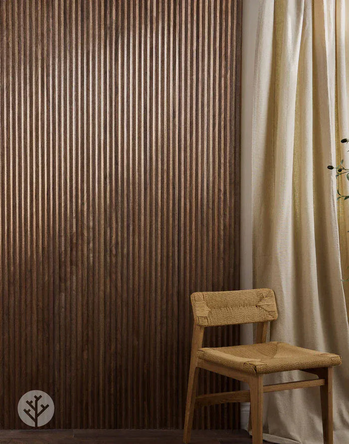 WVH® Australia Flutto Walnut Zigzag Flexible Panels